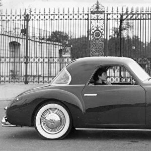 1950 Simca 8 Sports fixed head coupe with Facel body. Creator: Unknown