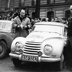 1954 DKW, Monte Carlo Rally driven by Hirschauer. Creator: Unknown