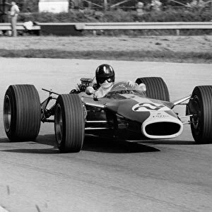 1967 Lotus 49 CR3 Graham Hill. Italian Grand Prix. Creator: Unknown