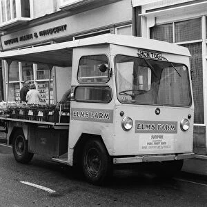1969 Smiths electric delivery van. Creator: Unknown