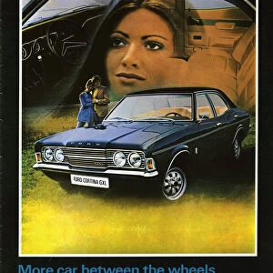 1972 Ford Cortina Mk3 sales brochure cover. Creator: Unknown