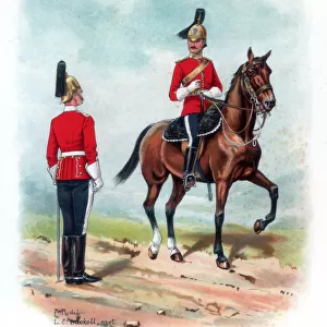 2nd Dragoon Guards, 1915. Artist: LE Buckell