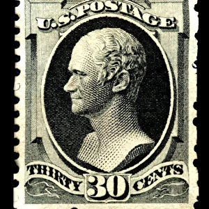 30c Alexander Hamilton special printing single, 1875. Creator