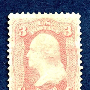 3c Washington single, August 17, 1861. Creator: National Bank Note Company