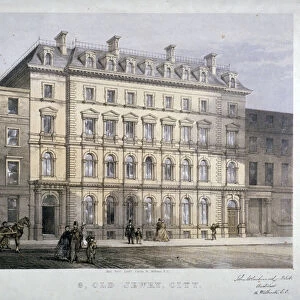 No 8 Old Jewry, City of London, c1865. Artist: Kell Brothers