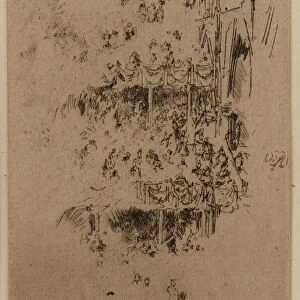 The Abbey Jubilee, 1887. Creator: James Abbott McNeill Whistler