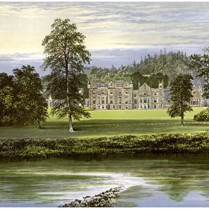 Abbotsford, Roxburghshire, Scotland, home of the Scott family, c1880