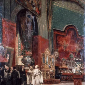 Abd al-Kadir Visits the Exposition Universelle de Paris, 1855. Artist: Prosper Lafaye