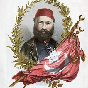 Abd-ul-Aziz (1830-1876), Sultan of Turkey from 1861, c1871