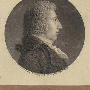 Abraham Hart, 1796. Creator: Charles Balthazar Julien Fevret de Saint-Memin