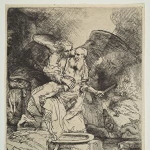 Abrahams Sacrifice, 1655. Creator: Rembrandt Harmensz van Rijn