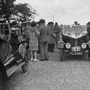 AC Acedes Six of Mrs G Daniell at the Southport Rally, 1928. Artist: Bill Brunell