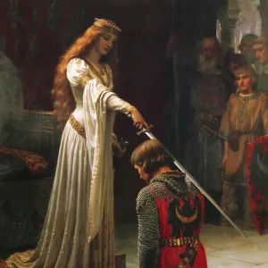 The Accolade, 1901. Artist: Edmund Blair Leighton