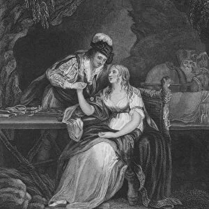 Act V Scene i from The Tempest, c19th century