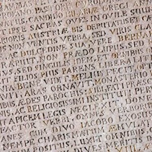 Acta Diurna (Daily Acts or Daily Public Records). The first proto-newspaper, ca 131 BC