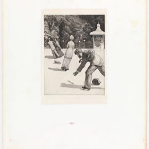 Action. (Opus VI, Plate 2 from Paraphrase on the Finding of a Glove), 1881