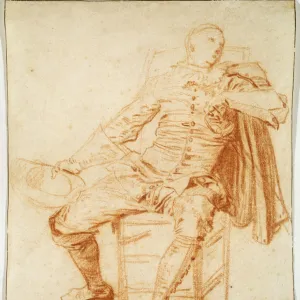 Actor of the Comedie Italienne (Crispin), early 20th century. Artist: Jean-Antoine Watteau