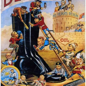 Advertisement for Berrys boot polish, 1887 Advertisement for Berrys boot polish, 1887