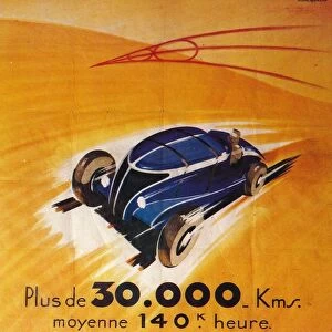 Advertisement for Yacco motor oil, c1937