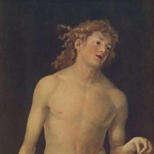 Adan, (Adam), 1507, (c1934). Artist: Albrecht Durer