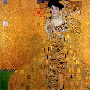 Adele Bloch-Bauer I, 1907. Artist: Klimt, Gustav (1862-1918)