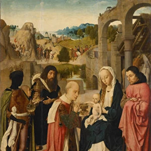 The Adoration of the Magi, 1490. Artist: Geertgen tot Sint, Jans (ca. 1460-ca. 1490)