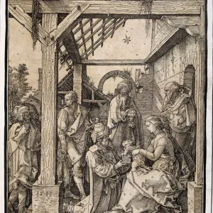 Adoration of the Magi, by Albrecht Dürer