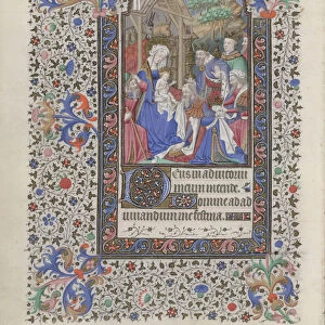 The Adoration of the Magi (Book of Hours), 1440-1460. Artist: Bedford Master (active 1405-1465)