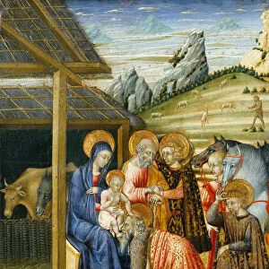 The Adoration of the Magi, ca. 1460. Creator: Giovanni di Paolo