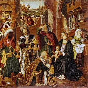 Adoration of the Magi (Epiphany) by Bartolome Bermejo