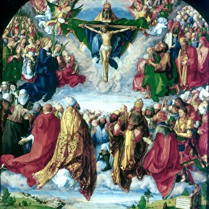 The Adoration of the Trinity (The Landauer Altarpiece), 1511. Artist: Albrecht Durer