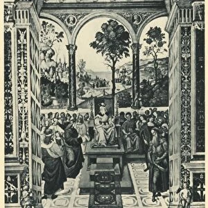 Aeneas Silvus Piccolomini at the Court of James I of Scotland, (1946). Creator: Unknown