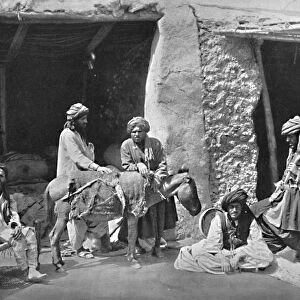 Afghan merchants of Charman on the borders of Afghanistan, 1902. Artist: F Bremner