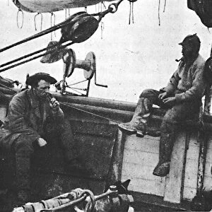 On the After-Deck of the Fram (October, 1894), 1894 (1897)