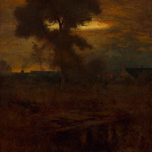 Afterglow, 1893. Creator: George Inness