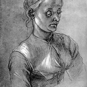 Agnes, 1497, (1936). Artist: Albrecht Durer