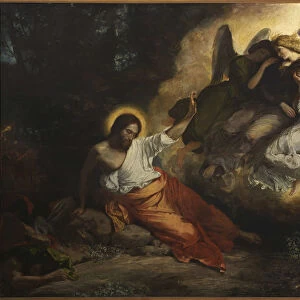 The Agony in the Garden, 1826. Creator: Delacroix, Eugene (1798-1863)