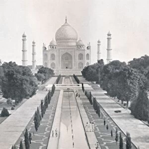 Agra. The Taj Mahal, c1920. Creator: Unknown