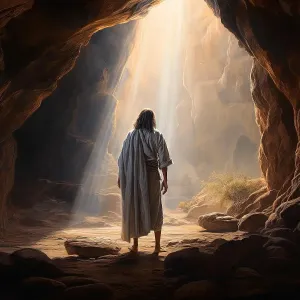 AI IMAGE - The Resurrection, 2023. Creator: Heritage Images AI IMAGE - The Resurrection, 2023. Creator: Heritage Images