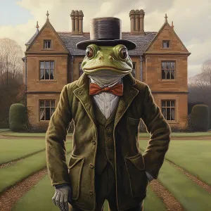 AI IMAGE - Toad, from The Wind in the Willows, 2023. Creator: Heritage Images. AI IMAGE - Toad, from The Wind in the Willows, 2023. Creator: Heritage Images AI IMAGE - Toad, from The Wind in the Willows, 2023. Creator: Heritage Images. AI IMAGE - Toad, from The Wind in the Willows, 2023. Creator: Heritage Images