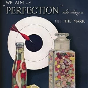 We Aim at Perfection and always hit the mark, 1907. Artist: John Swain & Son