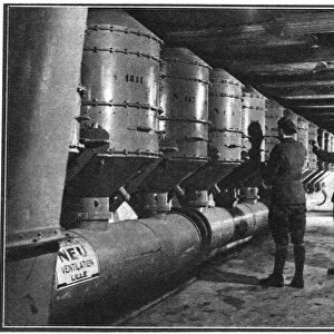 Air filters, Maginot Line, France, 1939