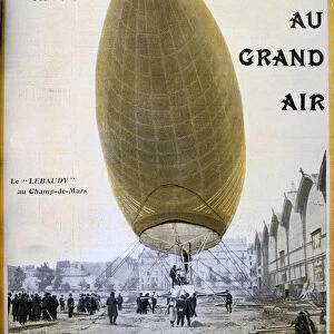 The airship of Pierre and Paul Lebaudy, France, 1903