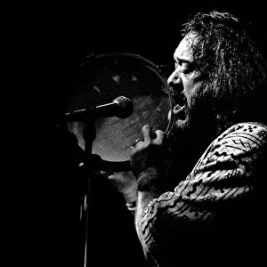 Airto Moreira, Brazilian jazz drummer and percussionist, Ronnie Scotts, London, 1995