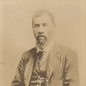 Albumen print of Rev. Nelson W. Jordan, 1890s. Creator: Unknown