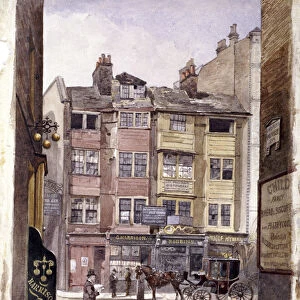Aldersgate Street, London, 1886. Artist: John Crowther