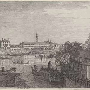 Ale Porto del Dolo, c. 1735 / 1746. Creator: Canaletto