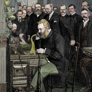 Alexander Graham Bell (1847-1922), Scottish-born American inventor