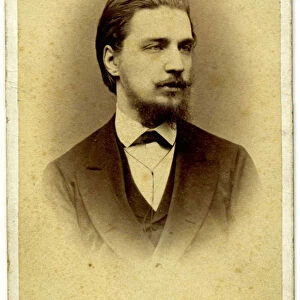 Alexander Sergeyevich Buturlin (1845-1916), 1872. Artist: Photo studio Alexander Khloponin