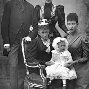 Alexandra (1844-1925), Princess of Wales and members of her family